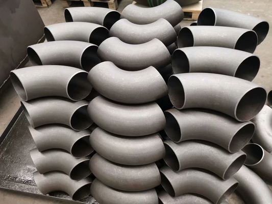 JIS 2311 SGP Karbon Çelik Dirsek Dikişsiz Kaynaklı Boru Ek Parçaları 45 90 180 Derece