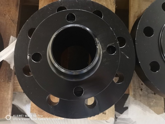 Wn 150lbs Dişli Boru Flanşı Dn200 Asme A105n Siyah Boya