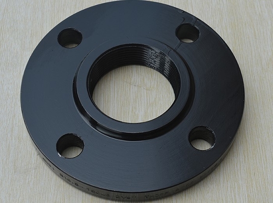 Wn 150lbs Dişli Boru Flanşı Dn200 Asme A105n Siyah Boya