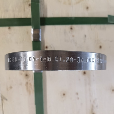 RTJ Pn100 Karbon Çelik Dövme Flanşlar Ct20 Gost 33259