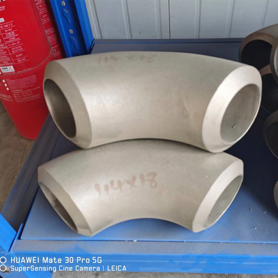Pn16 180 derece boru dirseği Asme B16.9 Su arıtmasında gemi yapımı için