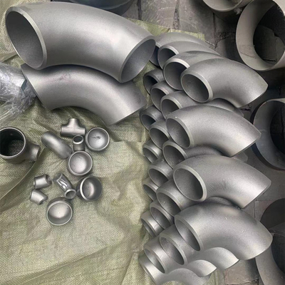 Soğuk ve Sıcak Daldırma Galvanize Boru Fitting Asme B16.9 Wp316l 45 90 180 Derece Dirseği