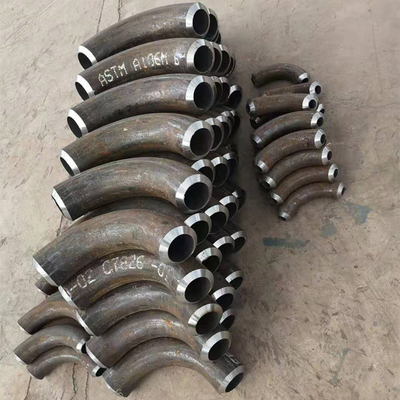 Sarı boya 180 derece boru bükümü Standart Asme B16.9 Ansi B16.9
