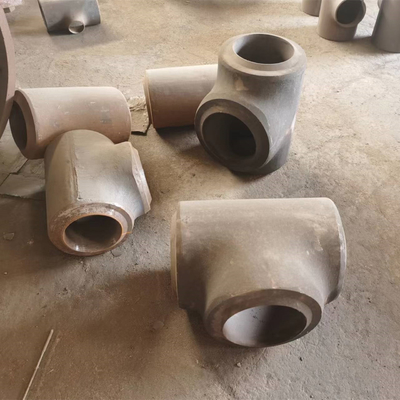 Boru hattı çözümü Butt kaynak azaltma Tee boru montajı Din En 10253 Petrol uygulamaları için