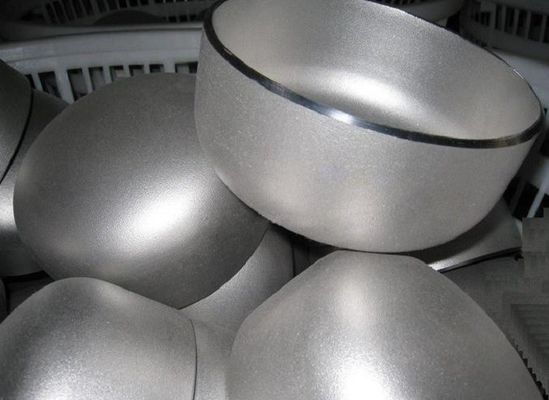 Alın Kaynaklı Çelik Boru Kapağı Siyah Galvanizli Paslanmaz Çelik ASTM A182 F304