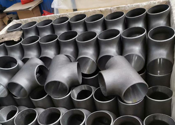Kalınlık 2mm ila 100mm Siyah Boru Azaltma Tee SCH40 SCH80 SCH160 Eşit Tee