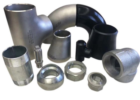 DIN2605 - DIN2617 SCH40 STD SCH80 Çelik Boru Tee Siyah Galvanizli Dikişsiz Bağlantı