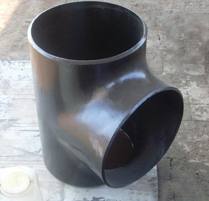 ANSI B16.9 ASTM A234WPB Karbon Çelik Eşit Tee 3'' 5'' 10'' Galvanizli Redüksiyon Tee
