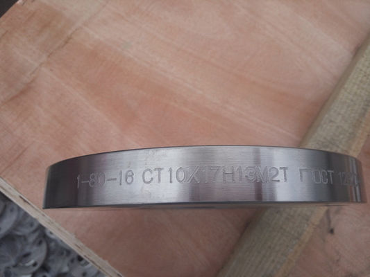 Karbon Çelik CT20 Flanş GOST 33259 TİP 01 16MN GOST 33258 TİP 11 WN Plaka Flanş