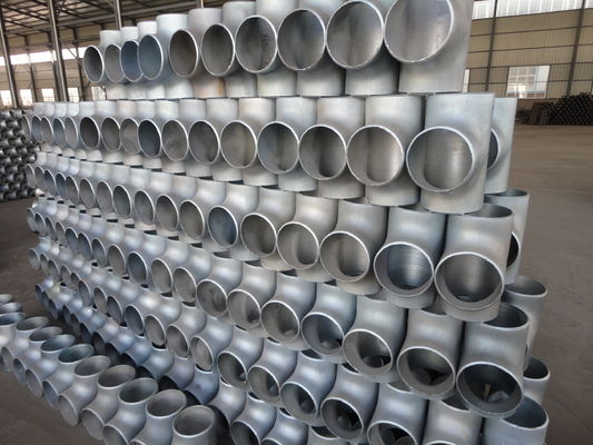 Karbon Çelik ASTM A234 WPB Ek Parçaları ANSI B16.28 1/2 İnç 48 İnç Siyah Boya