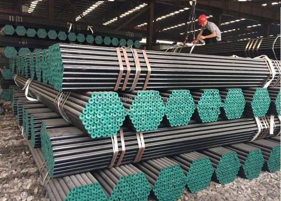 Dia 1/8 '' ila 30 '' 12M Karbon Çelik Dikişsiz Boru Astm A106 Grade B Sch40 ASME B36.1