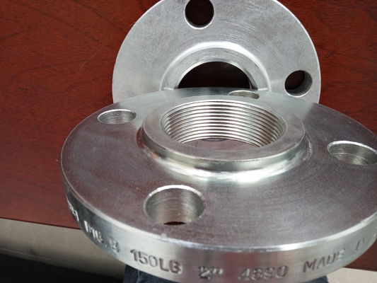 400 LBS 600 LB ANSI B16.5 B16.47 NPT Dişli Flanş CS A105