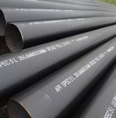 Uzunluk 6m ve 12m Astm Dikişsiz Boru API5l A106 A53 Gr.B Dia 21.3MM - 762MM
