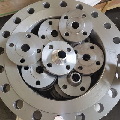 Galvanizli Dn10 Paslanmaz Çelik Dişli Flanş Pn10 Pn16 Pn25