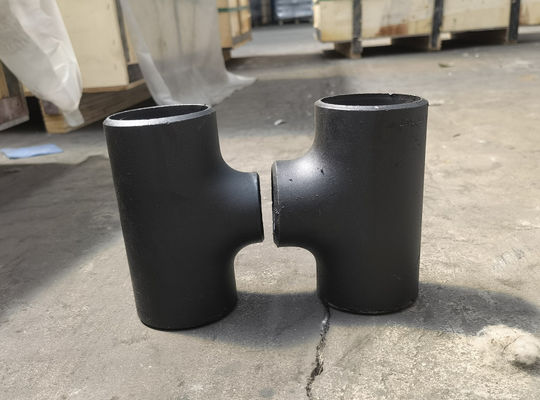 ANSI B16.9 ASTM A234WPB KARBON ÇELİK BORU TEE SİYAH