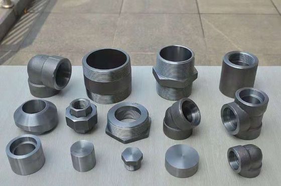Karbon ve Paslanmaz Çelik Dövme Ek Parçalar Asme B16.11 1/8”-4”