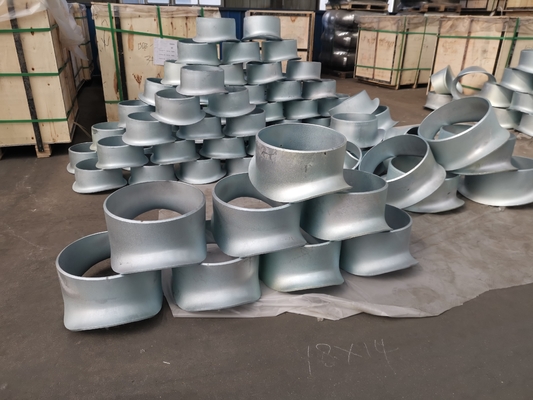 A234-WPB Eyer Dikişsiz Kaynaklı Çelik Boru T Vernik Alın Kaynaklı Boru Bağlantı Elemanı Dirsek galvanizli çelik boru